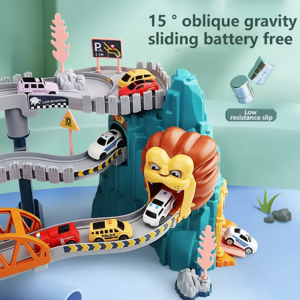 AutoWorld – Éducatif et interactif – Jeu de construction « Parking électrique »