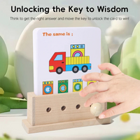 Thumbnail for BrainyKids – Logique & Amusant – Jeu de cartes éducatif en bois