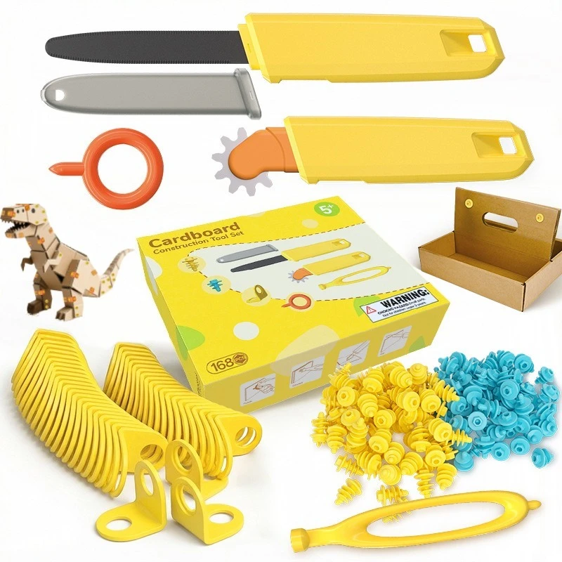 CardboardMaster – Ludique et éducatif – Kit de bricolage en carton