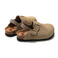 Thumbnail for LittleWalk – Confortables et tendance – Sandales sabots en daim