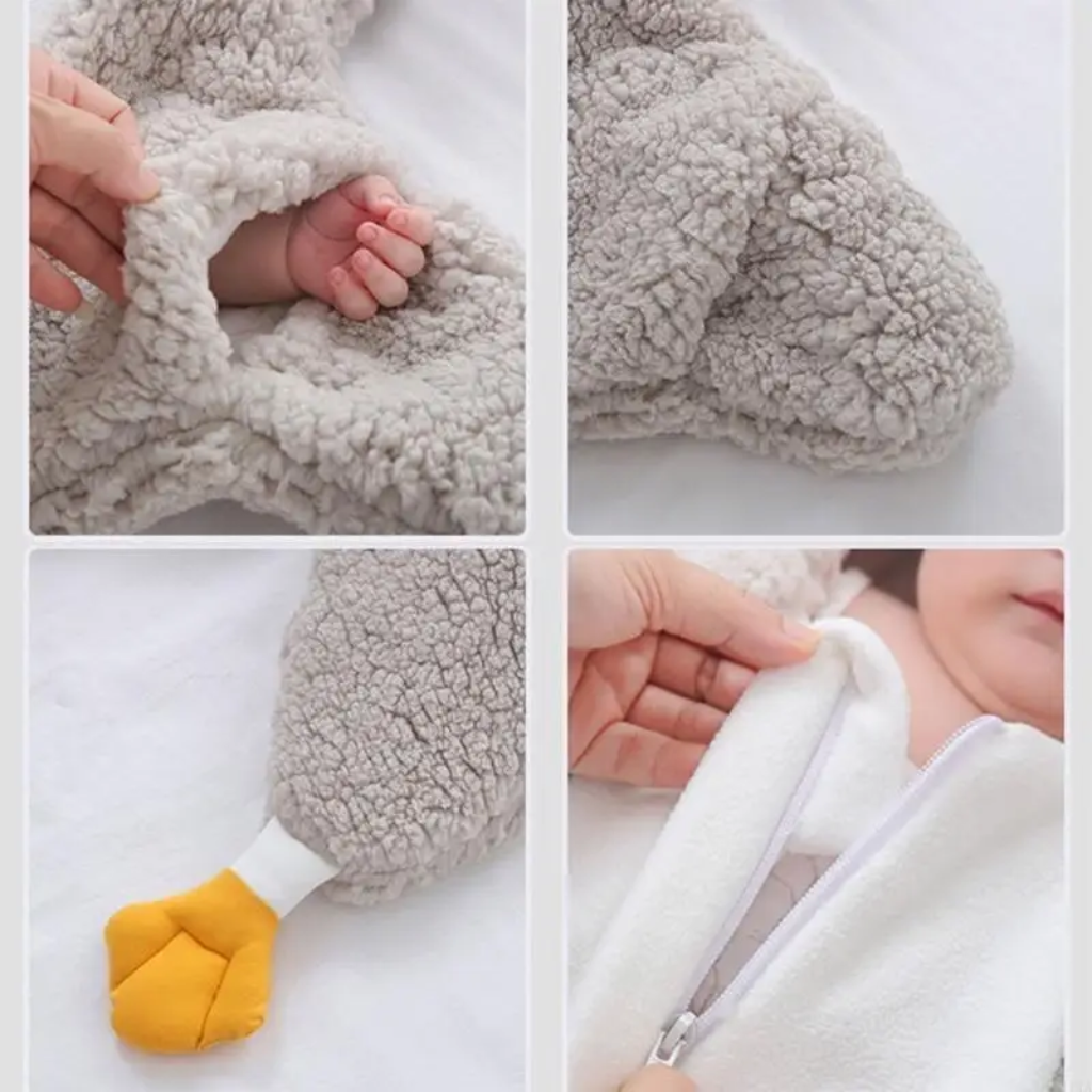 LittlePenguin – Doux et chaud – Combinaison-sac de couchage « Bébé Pingouin »
