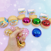 Thumbnail for FunSquish – Couleurs et paillettes – Petites boulettes squishy pailletées