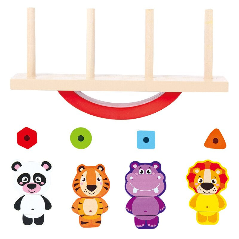 Woods™ - Équilibrer les animaux - Jeu d'équilibre