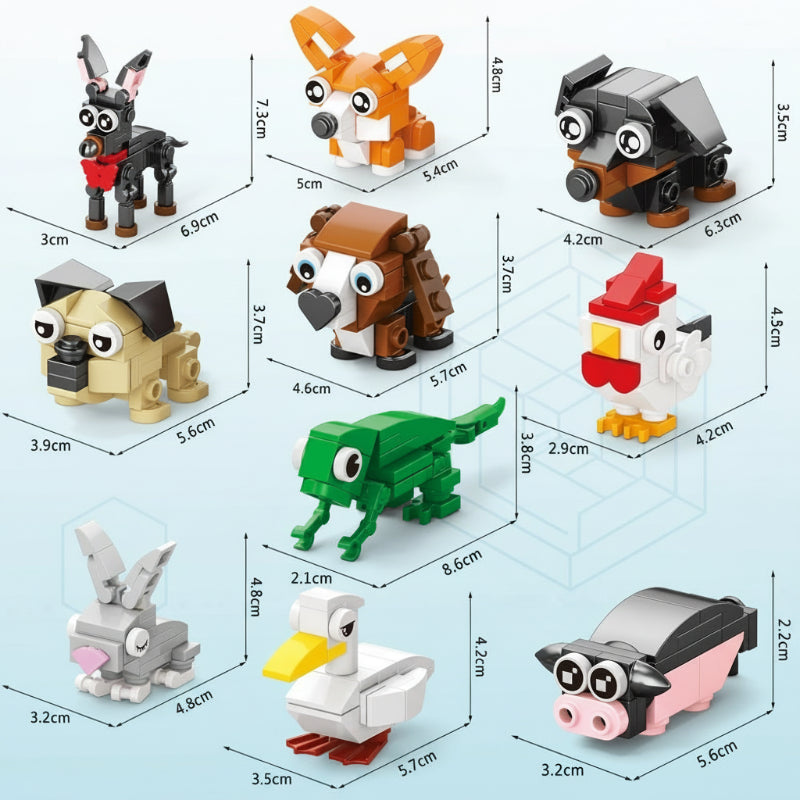BlockCraft – Éducatif et amusant – Kit de construction