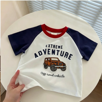 Thumbnail for StreetBoy – Tendance et confortable – T-shirt pour enfant à manches raglan et imprimé