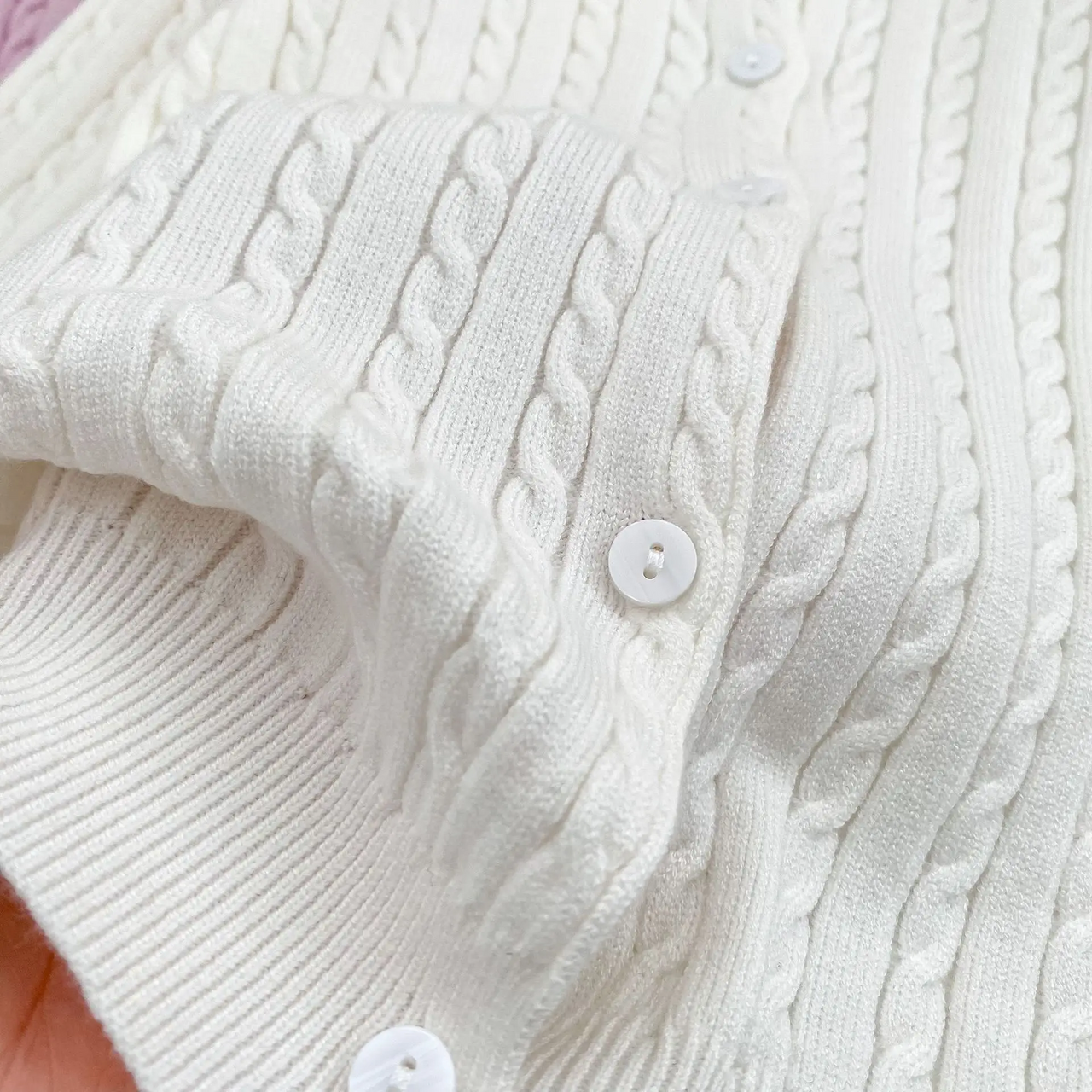 CozyBelle – Élégant et chaleureux – Cardigan tricoté à boutons