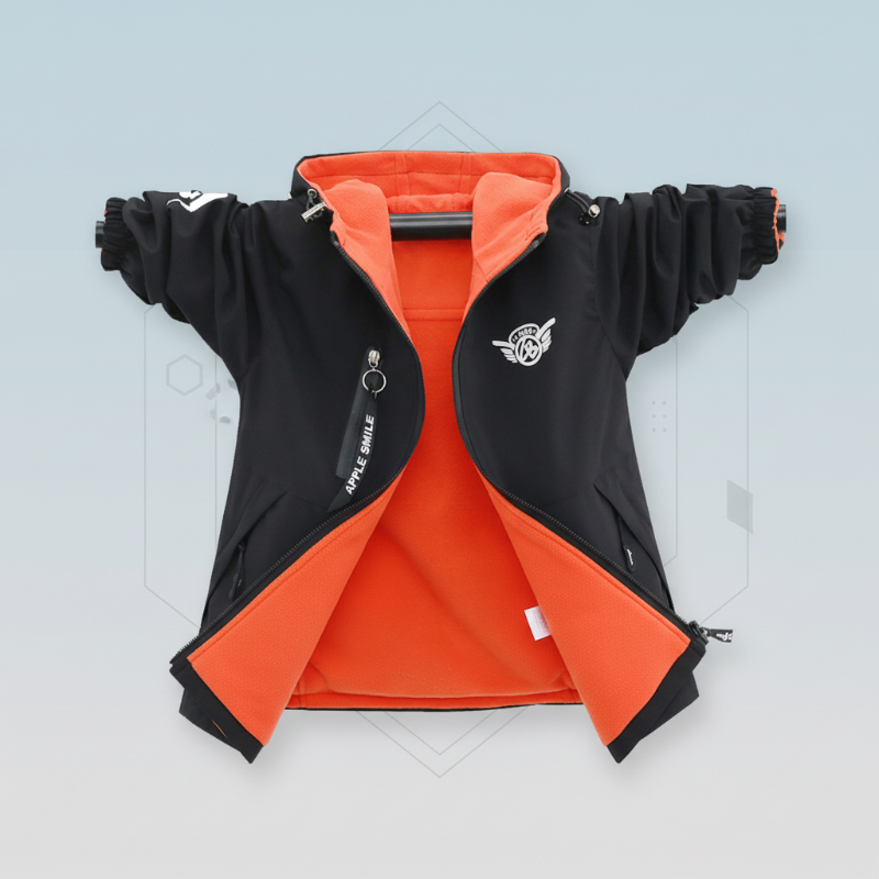 Reversible Kids Jacket – Imperméable et coupe-vent – Veste légère