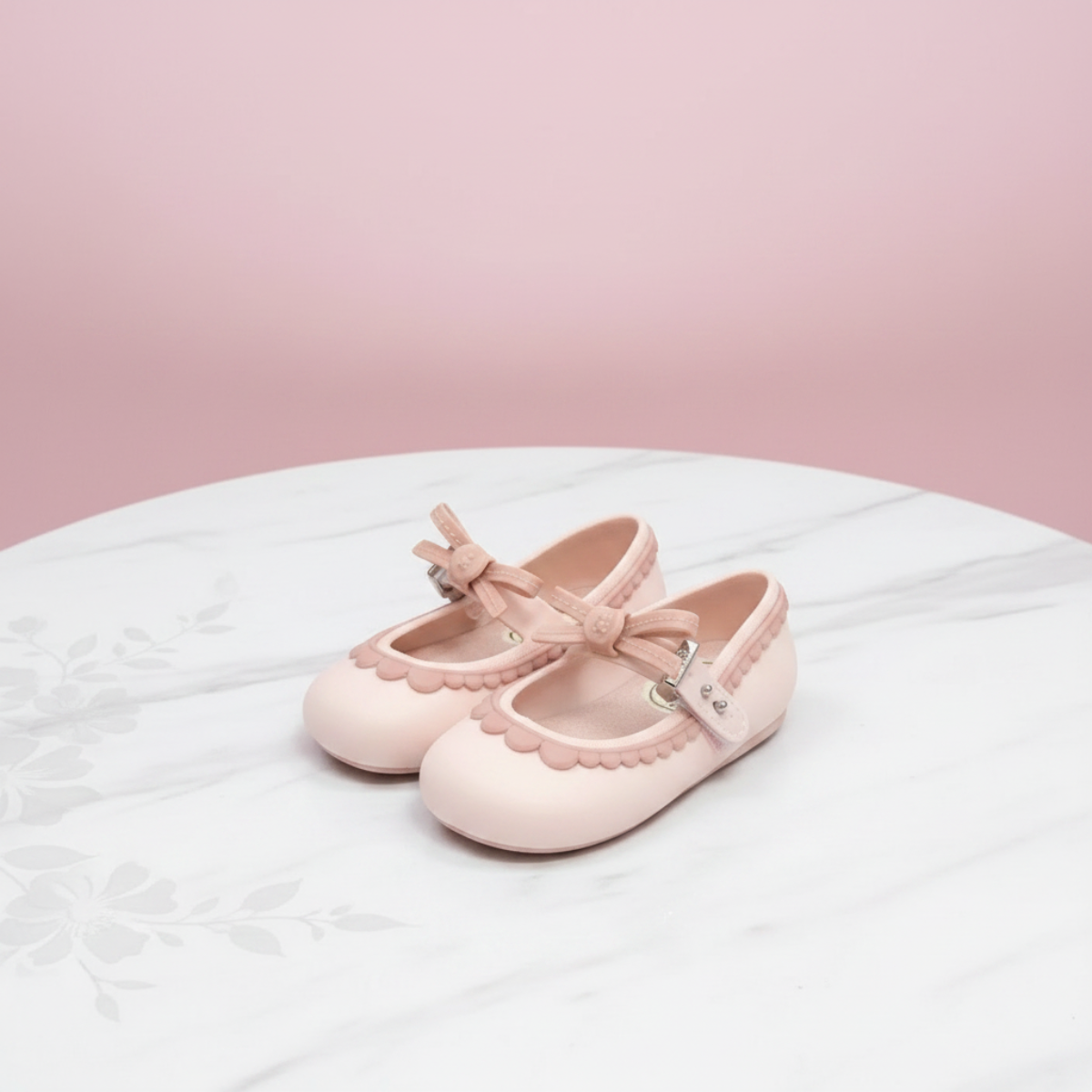 MiniChic – Élégance et style – Chaussons pour enfants avec nœud