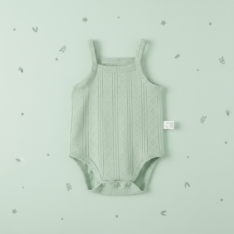 Summer Bodysuit – Léger et confortable – Body tricoté pour bébé
