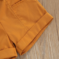 Thumbnail for MiniFashionista – Élégance et tendances – Ensemble pour filles comprenant un haut, un short et un sac banane