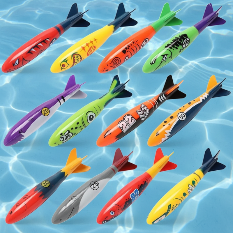 FunDive – Jeux aquatiques et éducatifs – Kit de plongée pour piscine
