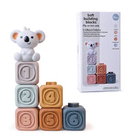 Thumbnail for Koala Cubes™ - Tour à empiler - Jouets à mâcher pour bébés