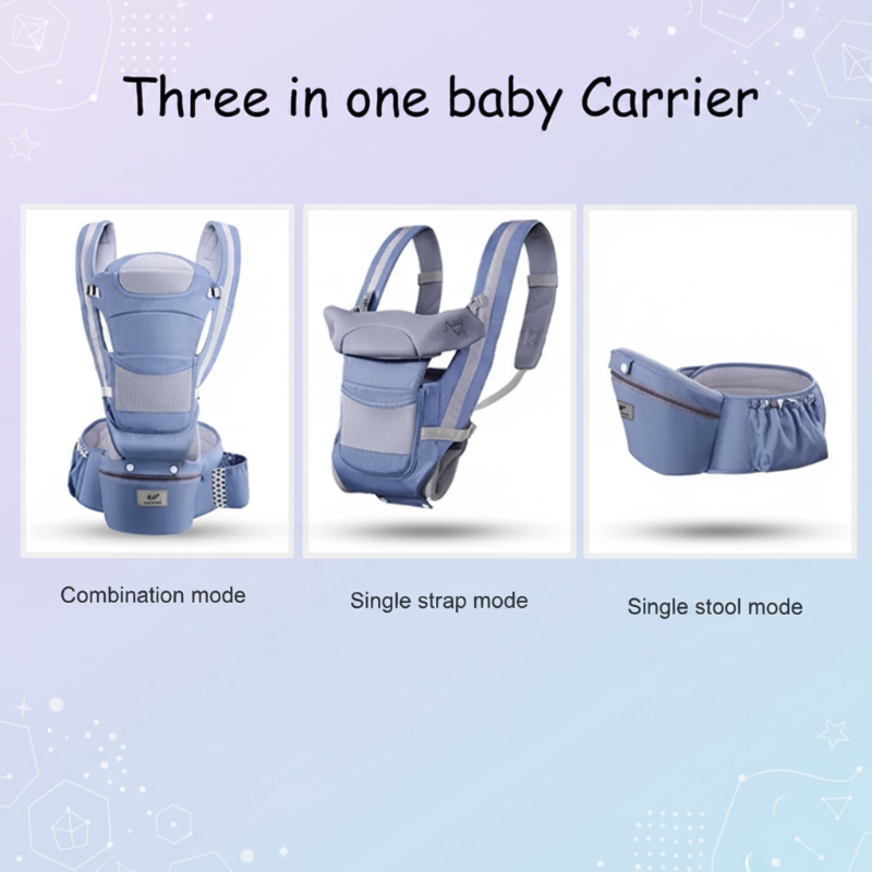 CozyCarry – Pratique et réglable – Porte-bébé 3 en 1