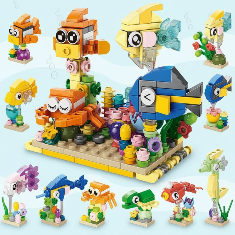 BlockCraft – Éducatif et amusant – Kit de construction