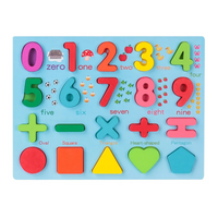 Thumbnail for SmartBoard – Coloré et éducatif – Puzzle Montessori pour apprendre les chiffres et les lettres