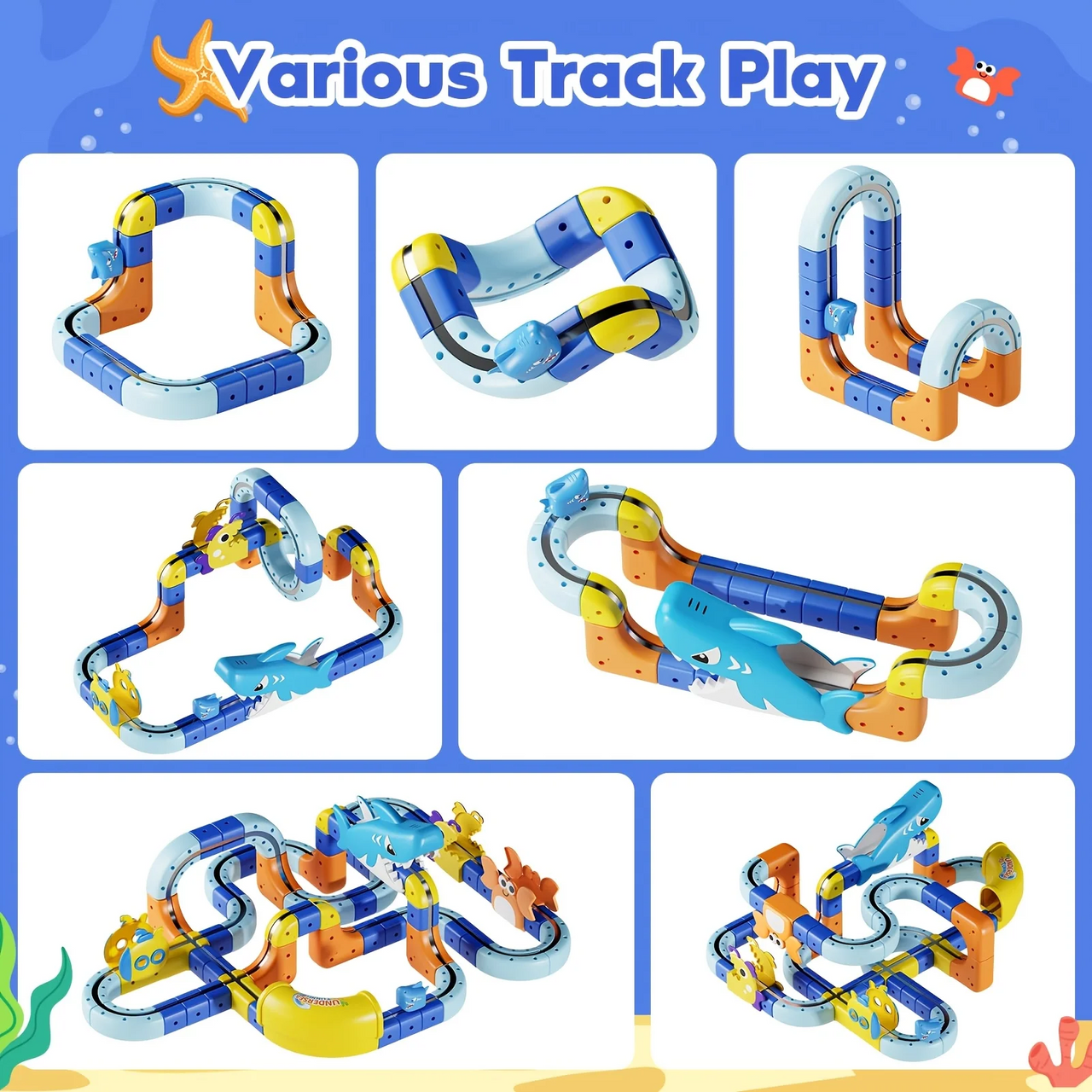 SharkRail – Ludique et interactif – Circuit de train électrique
