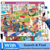 Thumbnail for Search and Find Game – Apprendre en s'amusant – Livre d'activités