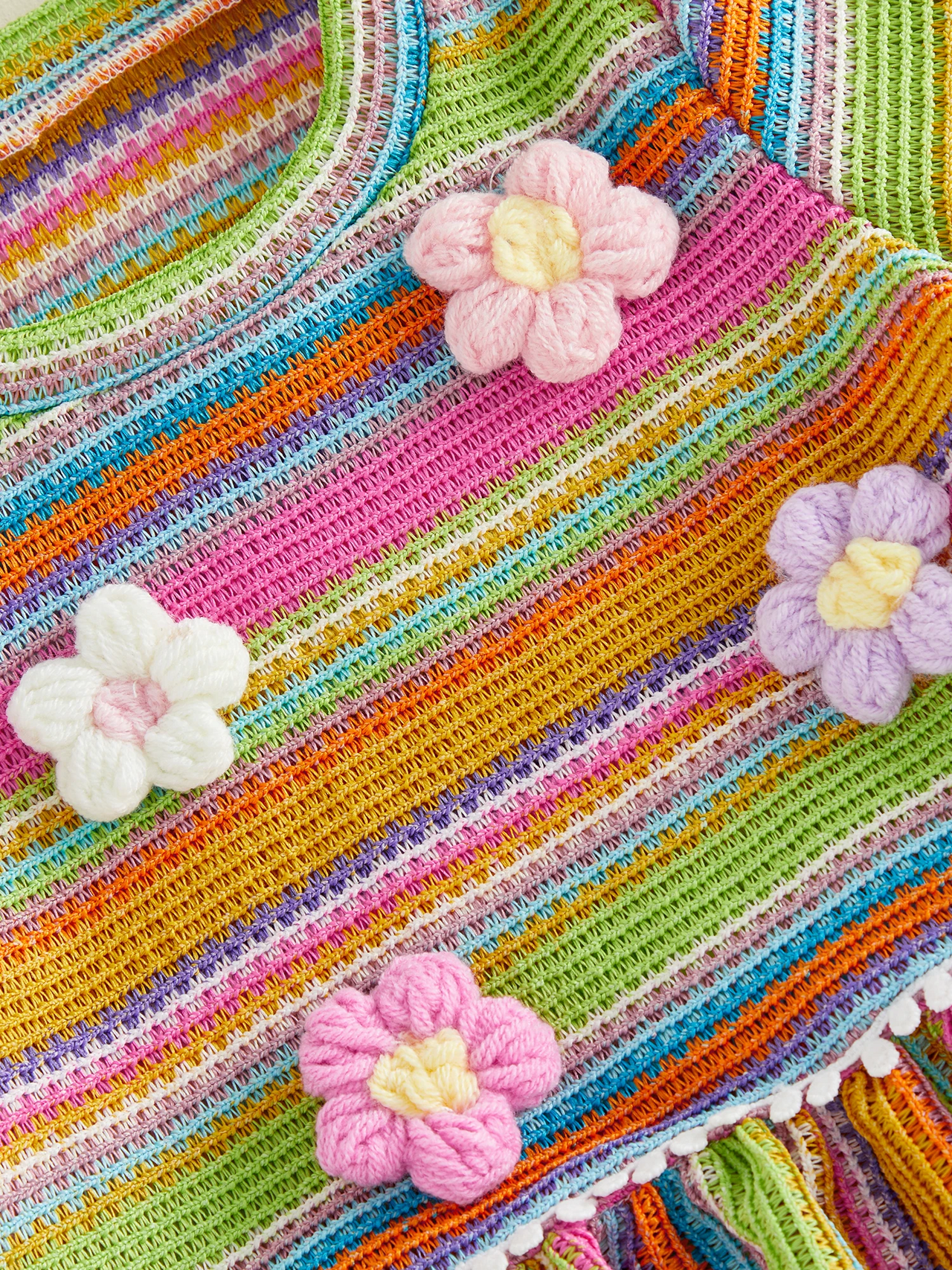RainbowBloom – Coloré et mignon – Tenue pour enfant « Flower Power »