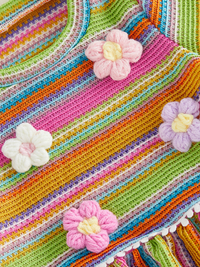 Thumbnail for RainbowBloom – Coloré et mignon – Tenue pour enfant « Flower Power »