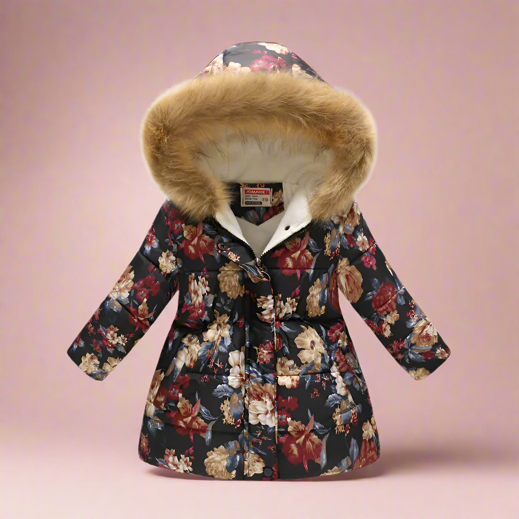 CozyTrend – Élégant et confortable – Manteau d'hiver matelassé pour filles