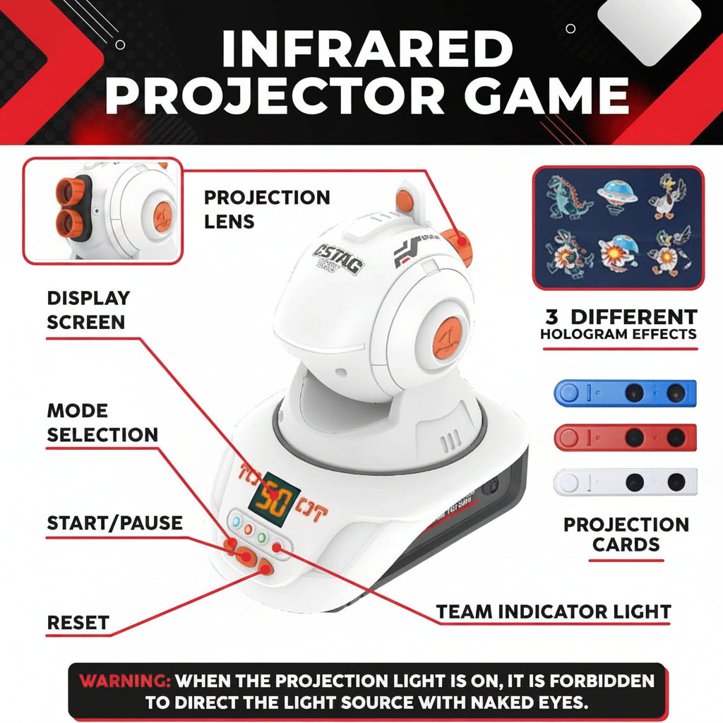TargetPro – Compétitif et aventureux – Kit de combat laser « Pistolets »