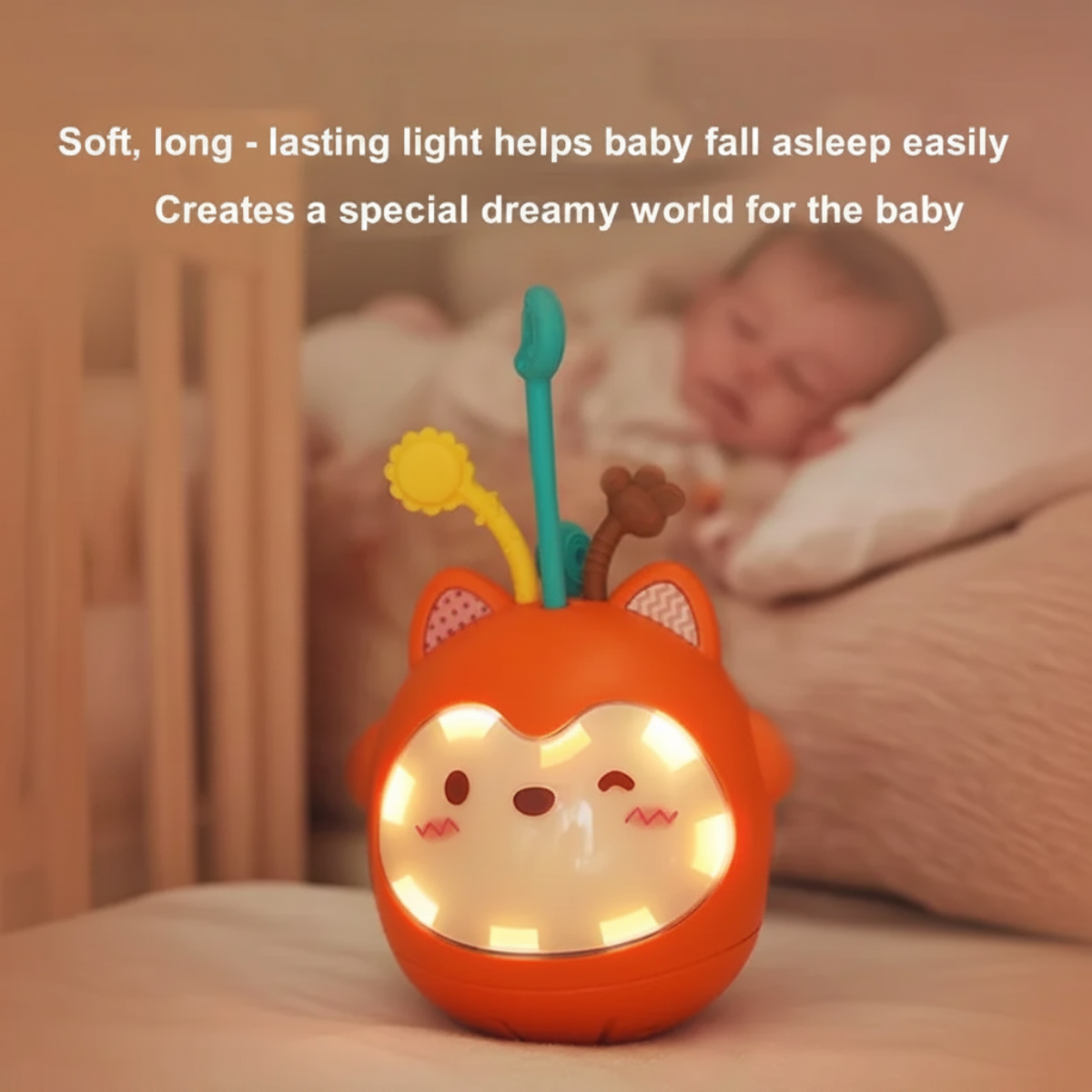 SleepyPal – Apaisante et amusante – Veilleuse musicale