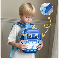 Thumbnail for MiniBot – Tendance et pratique – Sac à dos pour enfant au motif robot