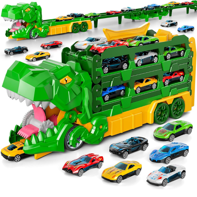 JurassicTruck – Robuste et amusant – Chariot de transport pliable Dino