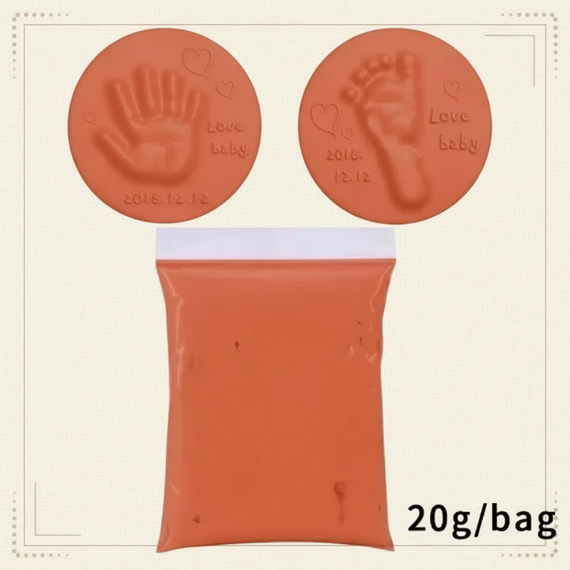 Baby Imprint Clay Kit – Souvenir & Unique – Kit d'empreintes en argile