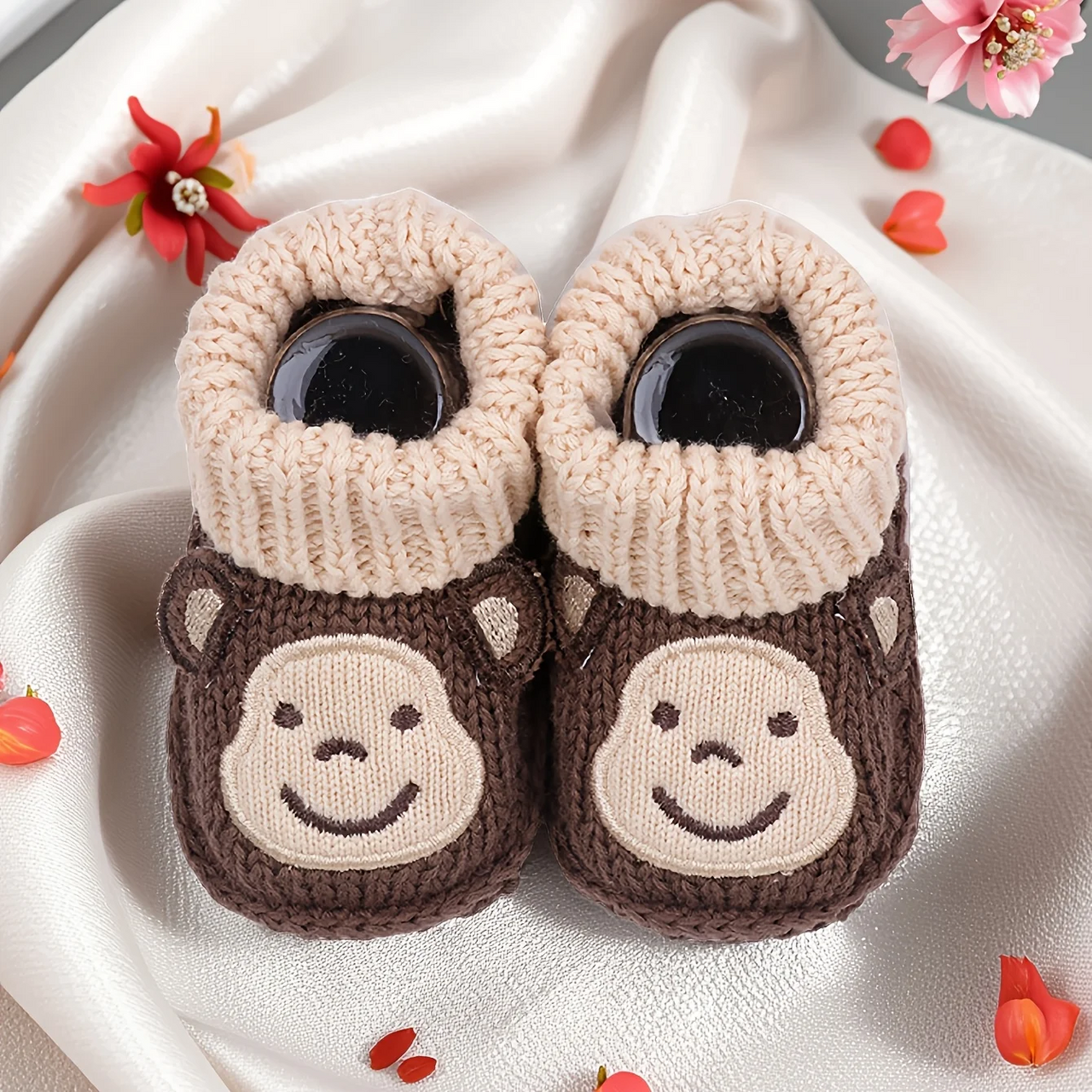 Mini Fashion – Chaussons tricotés pour bébé (3-6 mois)