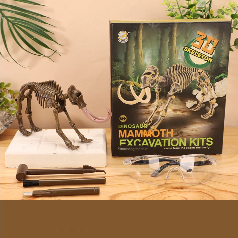 DinoDig – Passionnant et instructif – Kit de fouilles de fossiles