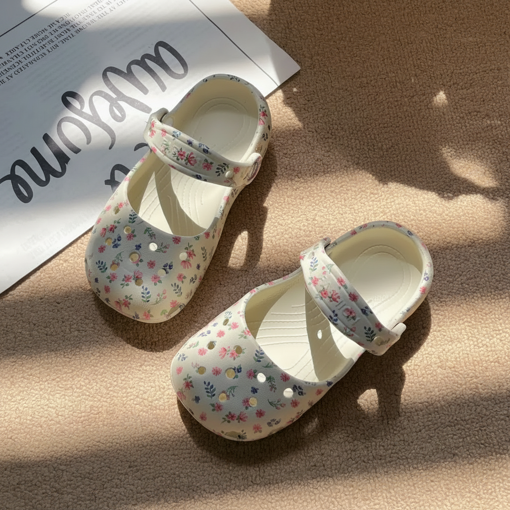 FlowerFeet – Élégantes et confortables – Sandales à fleurs