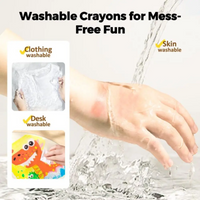 Thumbnail for TinyArt – Éducatif et sûr – Kit de feutres lavables et solubles dans l'eau