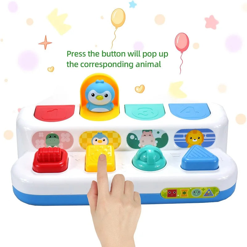 Baby Button Toy™ - Appuyer et tourner les boutons - Jouet pour bébé