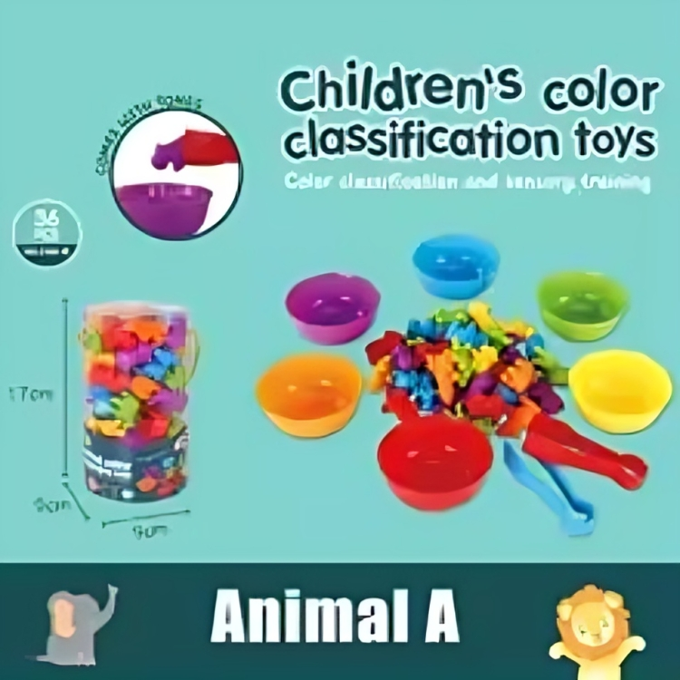 Rainbow Teddy Bears Toys™ - Éducatif et créatif - Oursons à compter arc-en-ciel