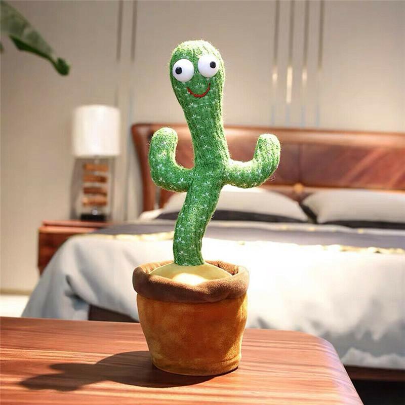 Happy Cactus™ - Jouet qui réagit aux sons - Cactus dansant