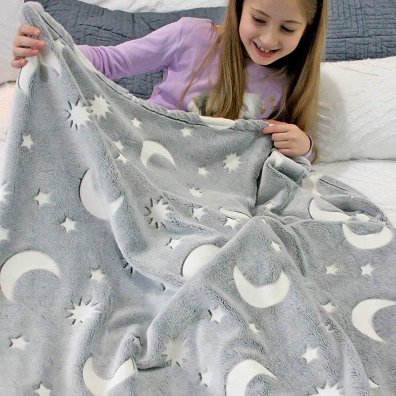 Glow In The Dark Blanket™ - Rêves scintillants - Couverture phosphorescente