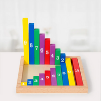 Thumbnail for TinyMath – Ludique et éducatif – Tableau de calcul en bois avec chiffres