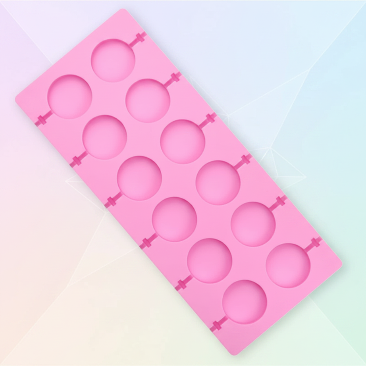 SweetPop – Des friandises saines – Lot de moules à sucettes en silicone
