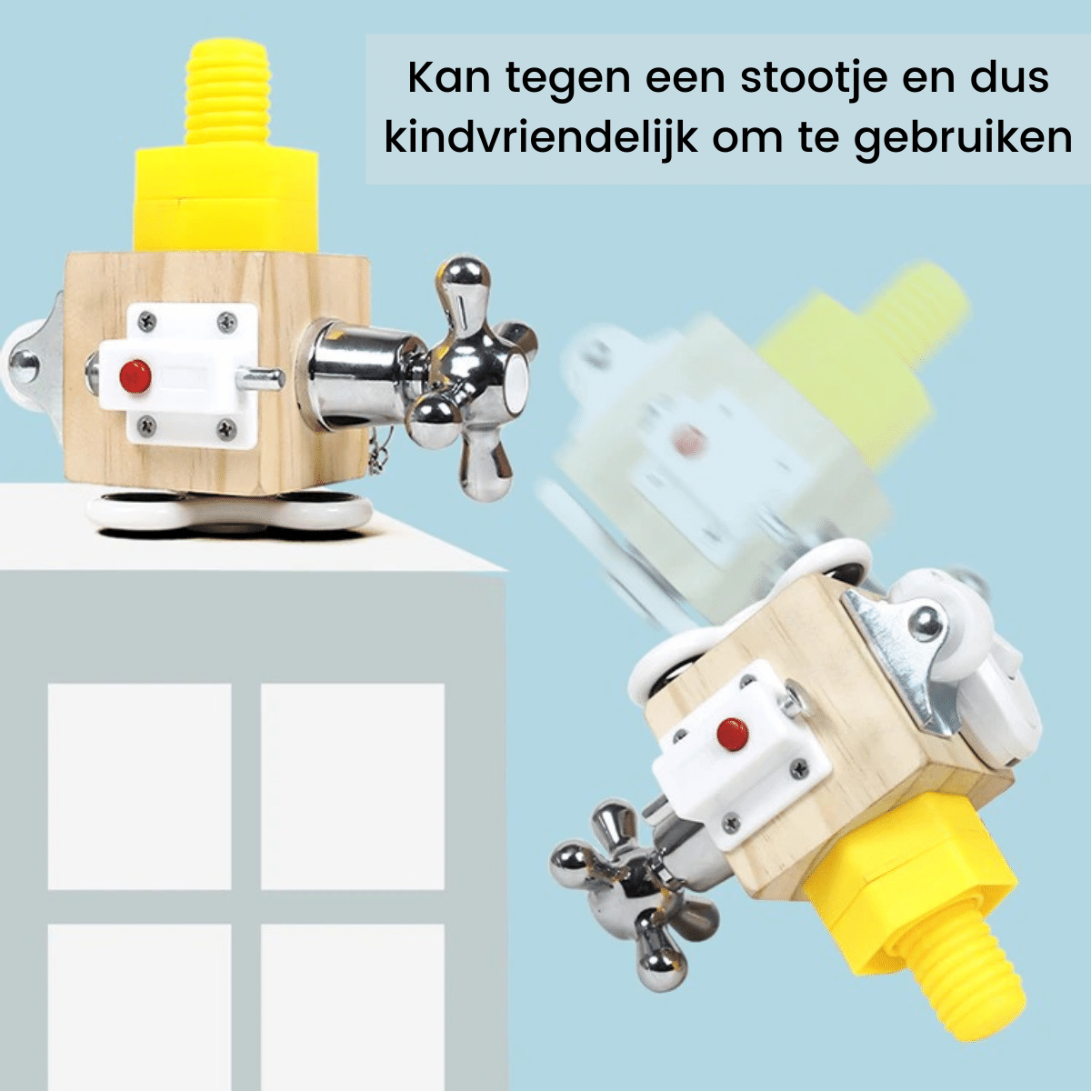 Woods™ - Développe la dextérité des doigts - Cube Sensoriel