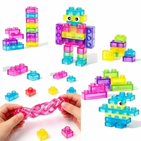 Thumbnail for JellyBuild – Doux et créatif – Blocs de construction souples en gelée