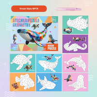 Thumbnail for 3D Sticker Puzzle – Créatif et éducatif – Puzzle géométrique en 3D