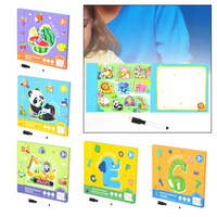Thumbnail for SmartMatch – Ludique et éducatif – Livre magnétique 2-en-1 de dessin et de puzzles