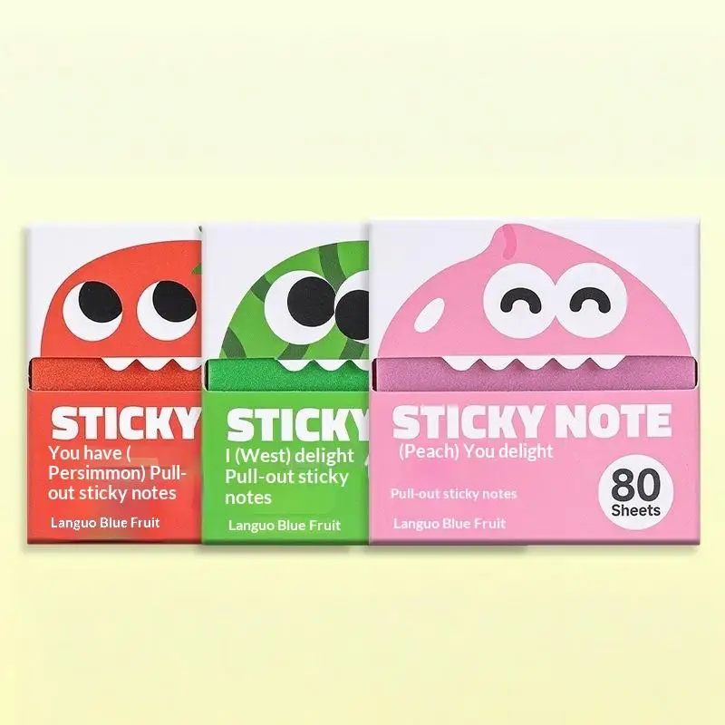MemoBuddy – Colorés et pratiques – Post-it transparents