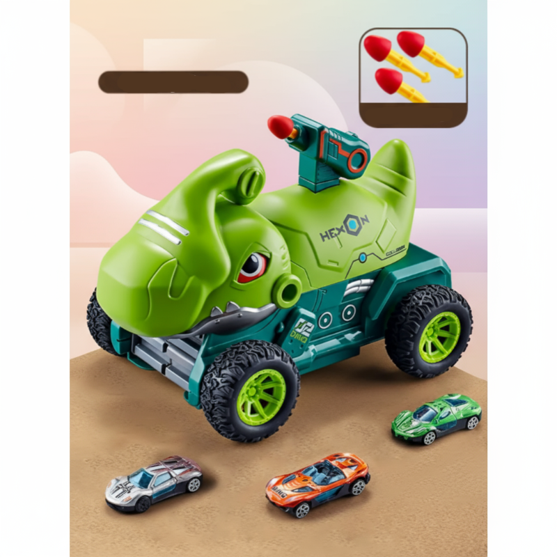 TurboRex – Aventureux et interactif – Petite voiture dinosaure