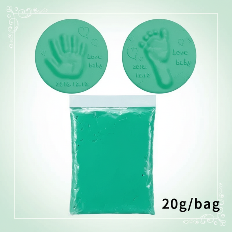 Baby Imprint Clay Kit – Souvenir & Unique – Kit d'empreintes en argile