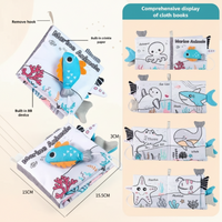 Thumbnail for SoftTails – Coloré et sensoriel – Livre à rabats pour bébé