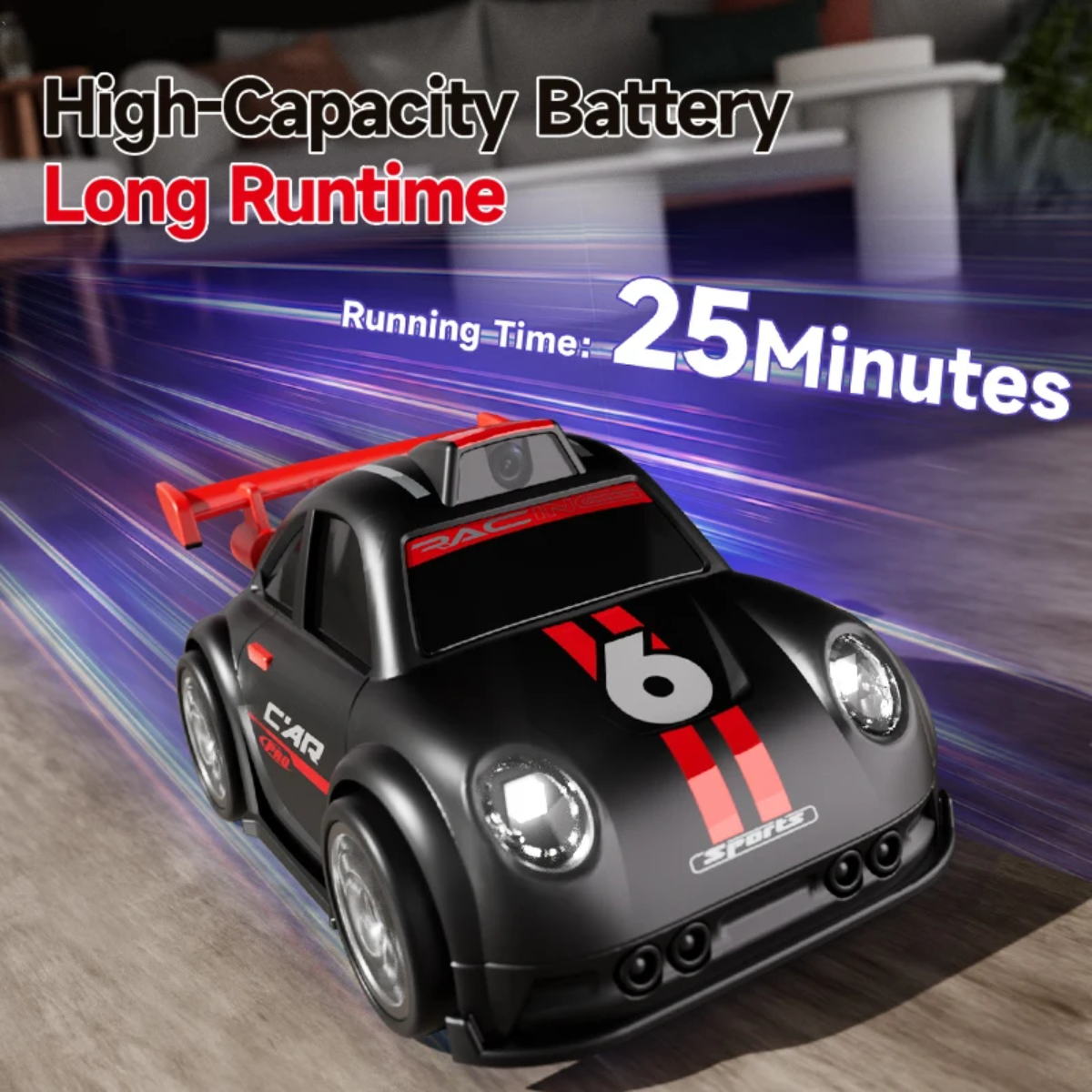 RacePro – RC & Stunt – Voiture de course à détection de dérapage avec caméra intégrée