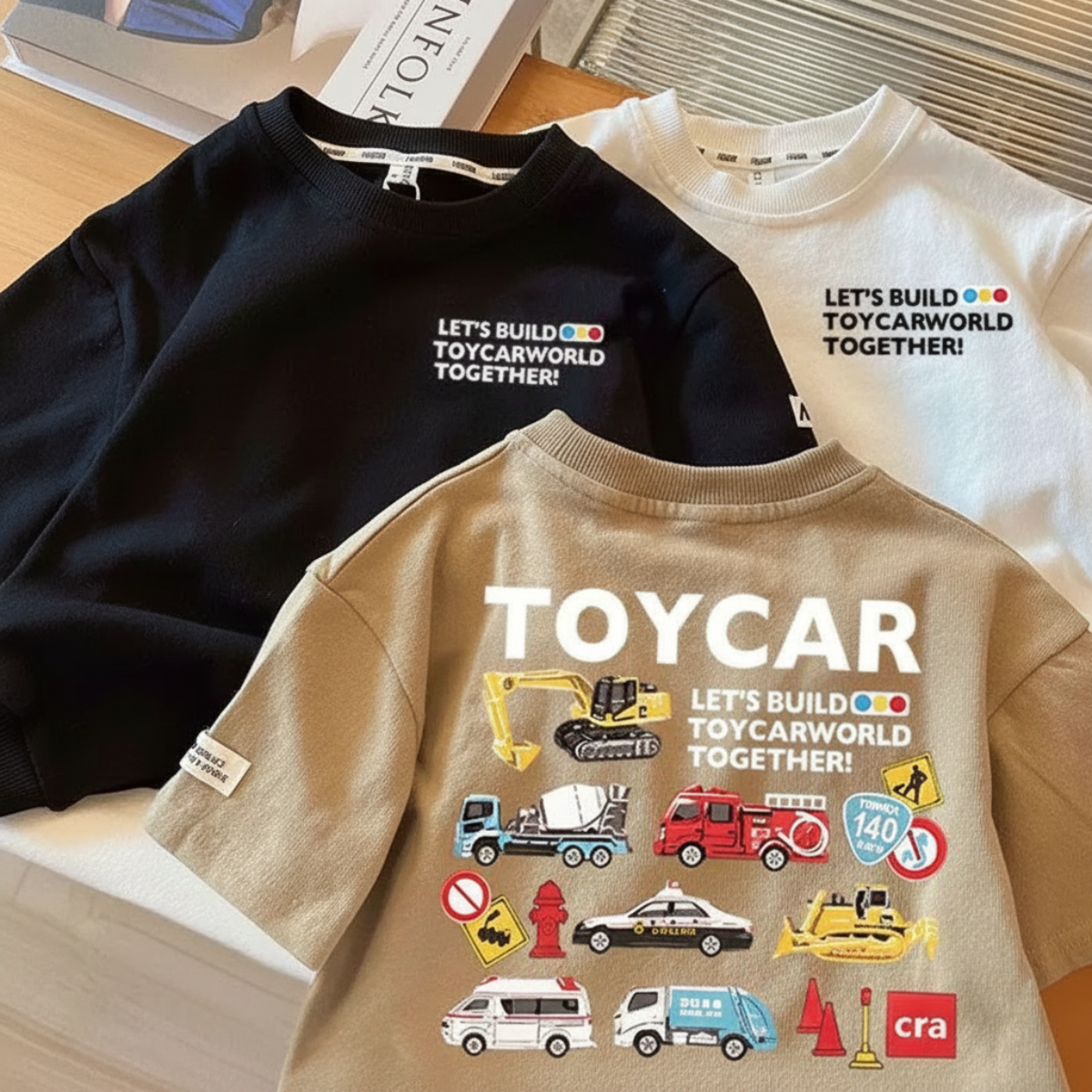 PlayCars – Vêtements de tous les jours & Douillets – Vêtements pour enfants avec imprimé voiture