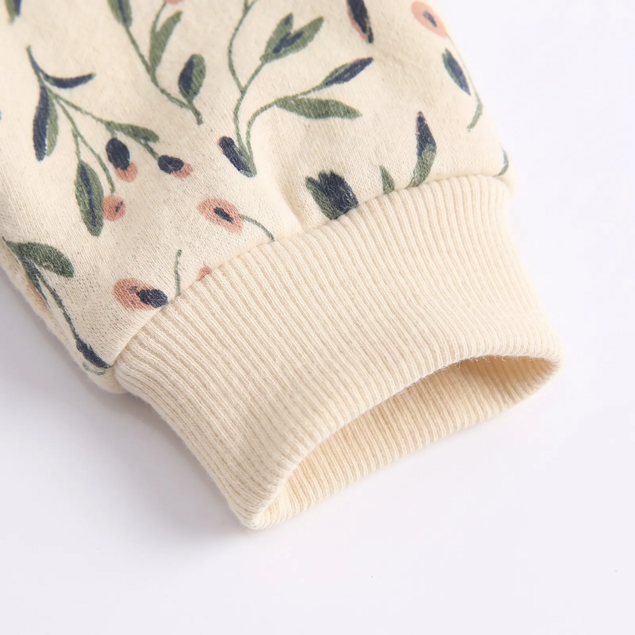 FloraCozy – Doux et chaud – Combinaison d'hiver pour bébé fille à motifs floraux